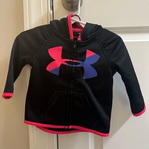 Under Armour Baby Hot Pink Track Set 3-6m GUC